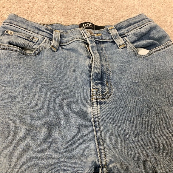 BDG Girlfriend High Rise Jeans Light Wash 25 - Picture 7 of 8
